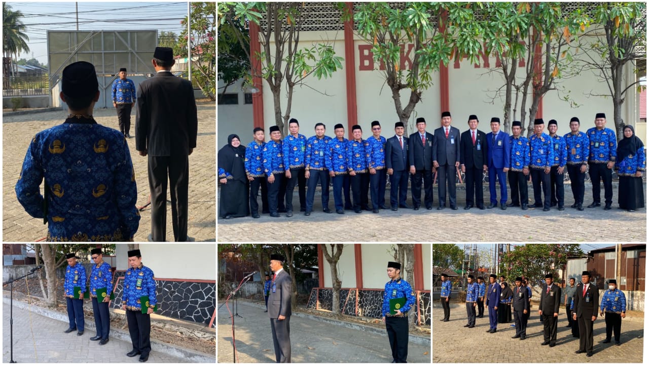 Upacara Hari Kesaktian di Pengadilan Tinggi Tata Usaha Negara Banjarmasin